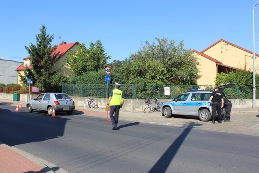 Dziecko potrącone na skrzyżowaniu
