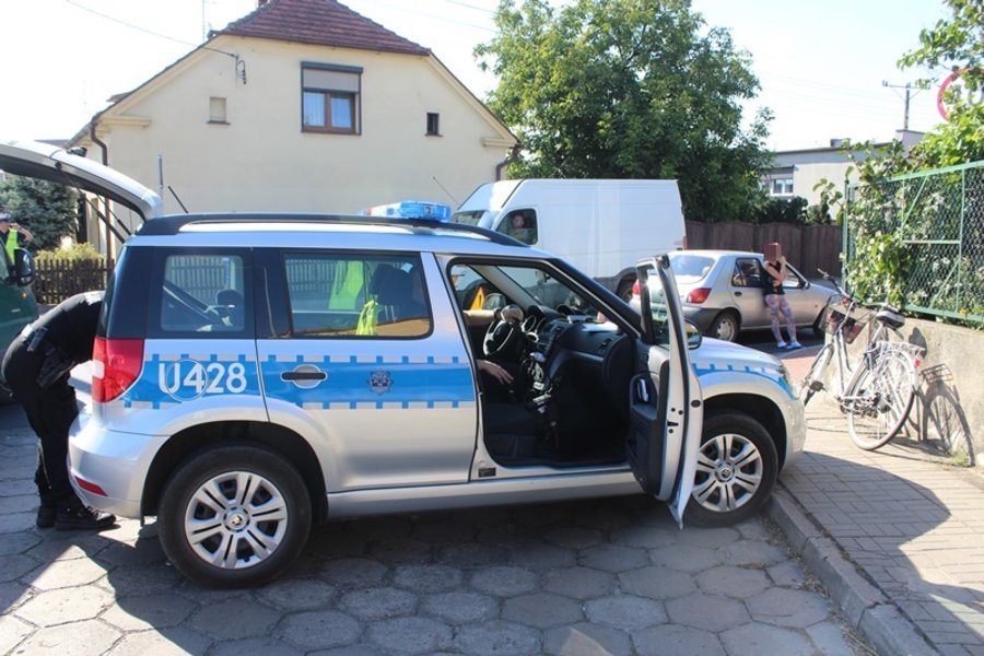 Dziecko potrącone na skrzyżowaniu