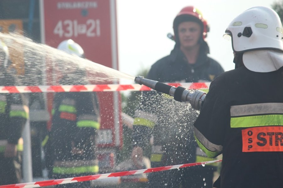 Spaliła się stodoła w Żytowiecku