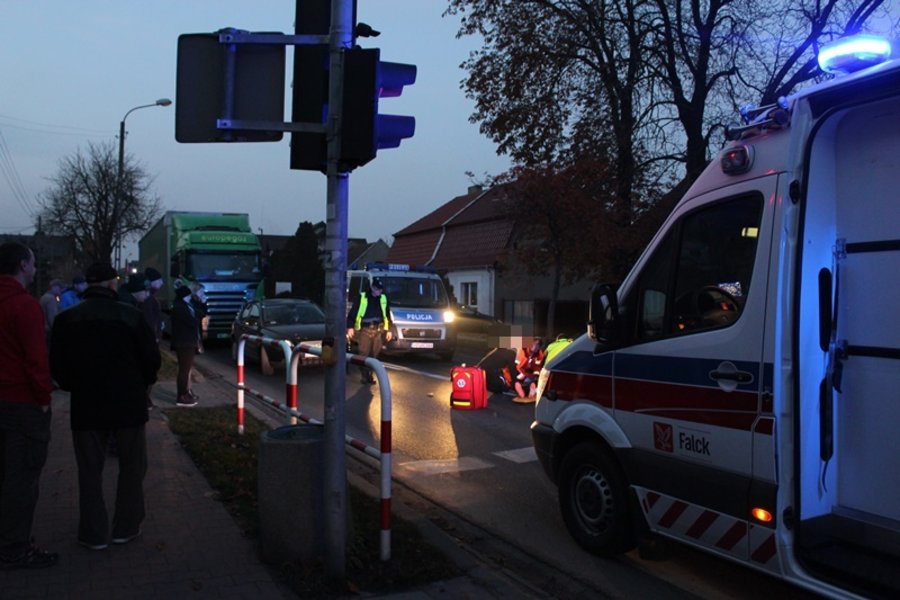 Ciężarówka potrąciła dziecko