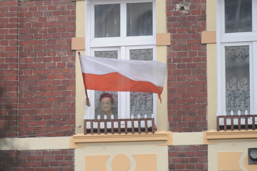 Msza, przemarsz i wiązanki