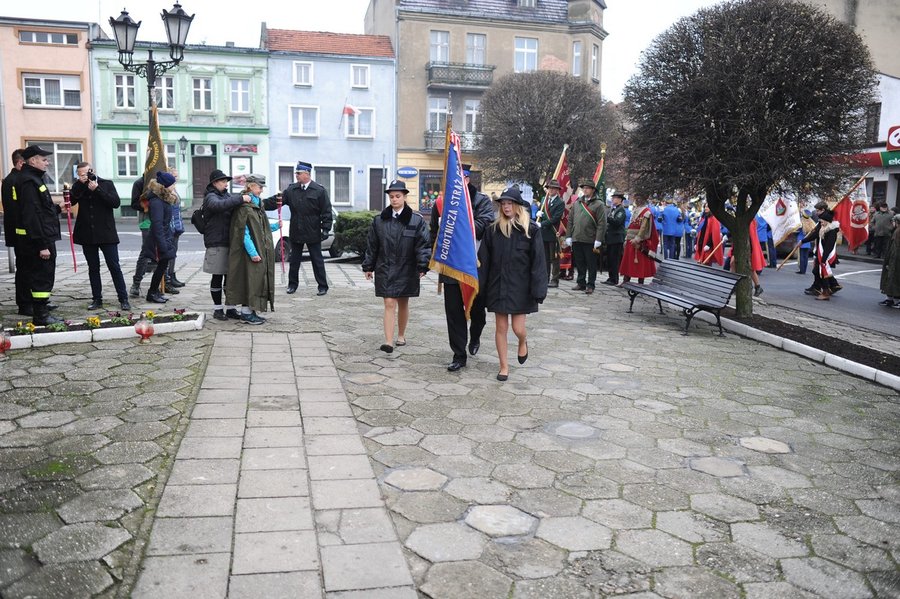 Msza, przemarsz i wiązanki