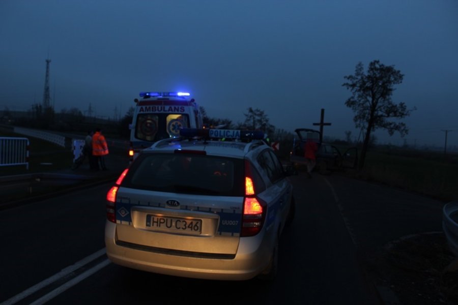 Ścięła łuk i uderzyła w opla