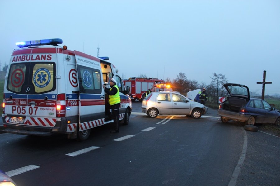 Ścięła łuk i uderzyła w opla