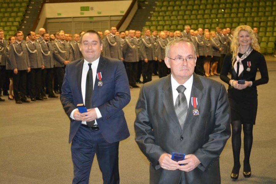 Policjanci i włodarze na medal