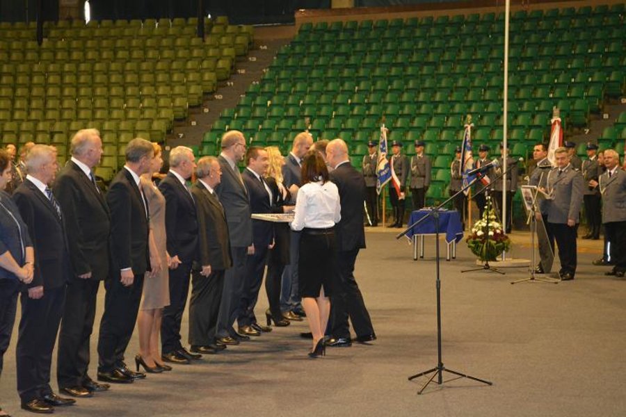 Policjanci i włodarze na medal