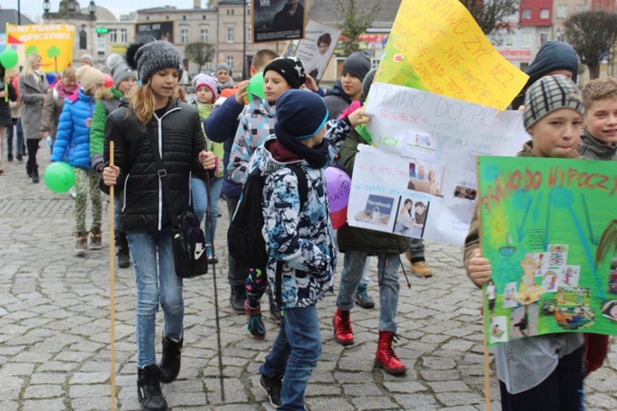 Manifestowali swoje prawa