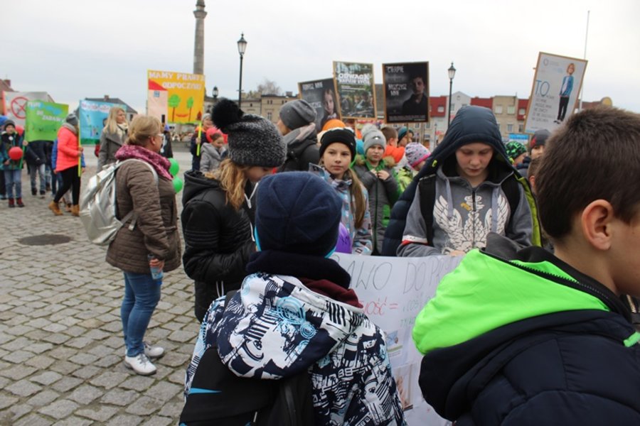 Manifestowali swoje prawa