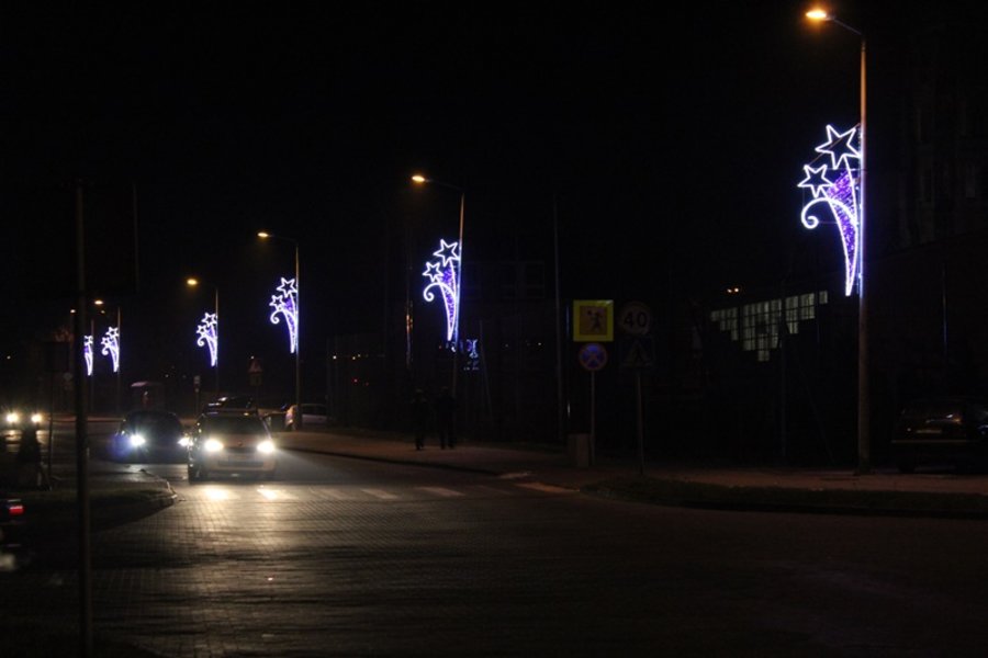 Gostyń przystroił się na święta