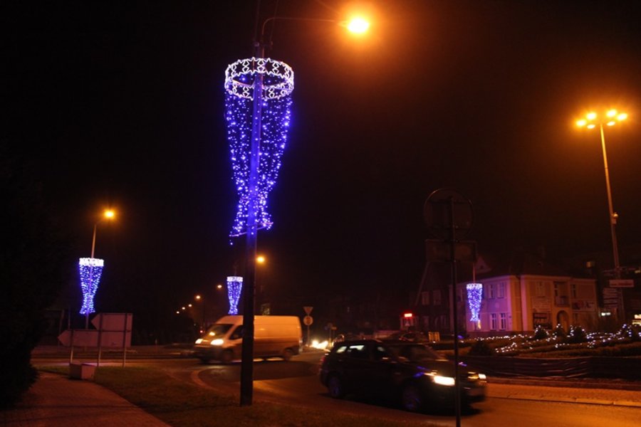 Gostyń przystroił się na święta