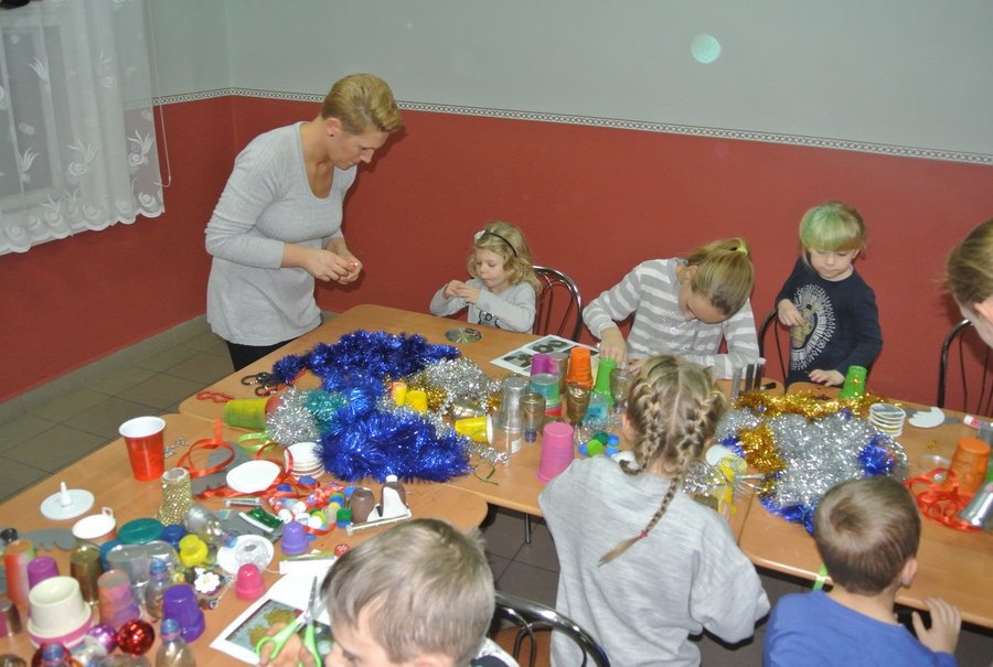 Pierniki i mikołajkowe harce w świetlicy