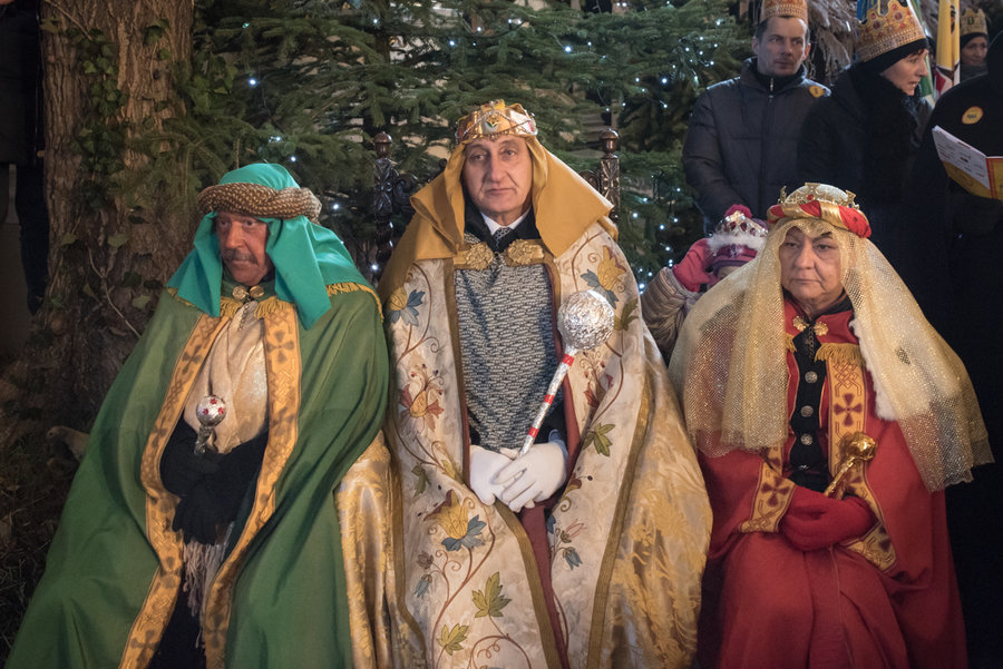 Mróz nie wystraszył orszaku