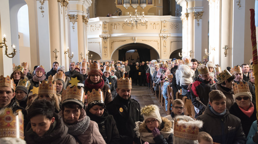 Mróz nie wystraszył orszaku