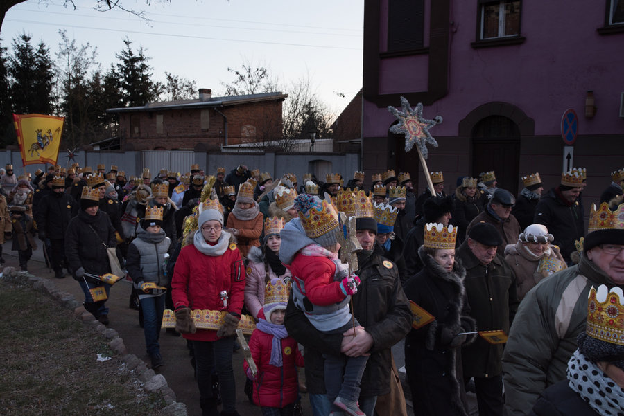 Mróz nie wystraszył orszaku