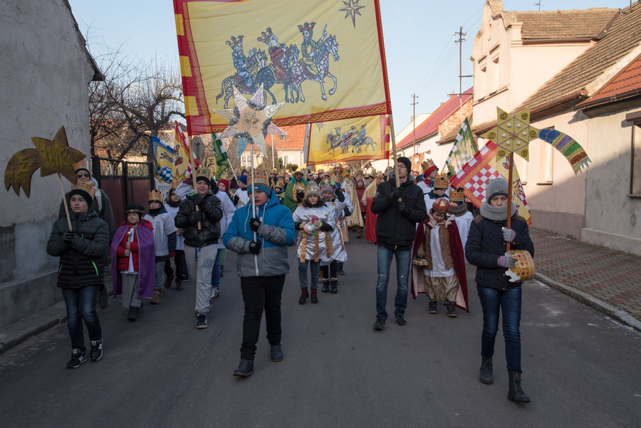 Mróz nie wystraszył orszaku