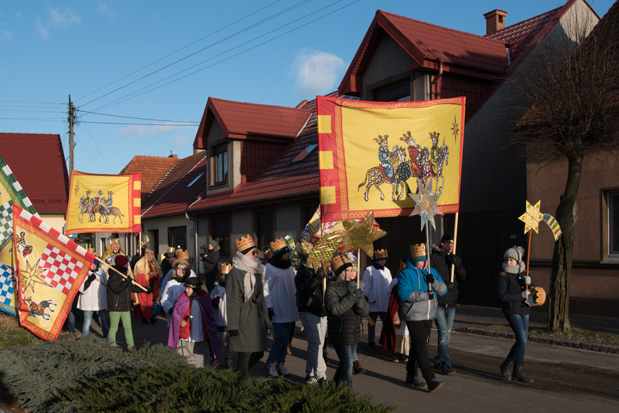 Mróz nie wystraszył orszaku