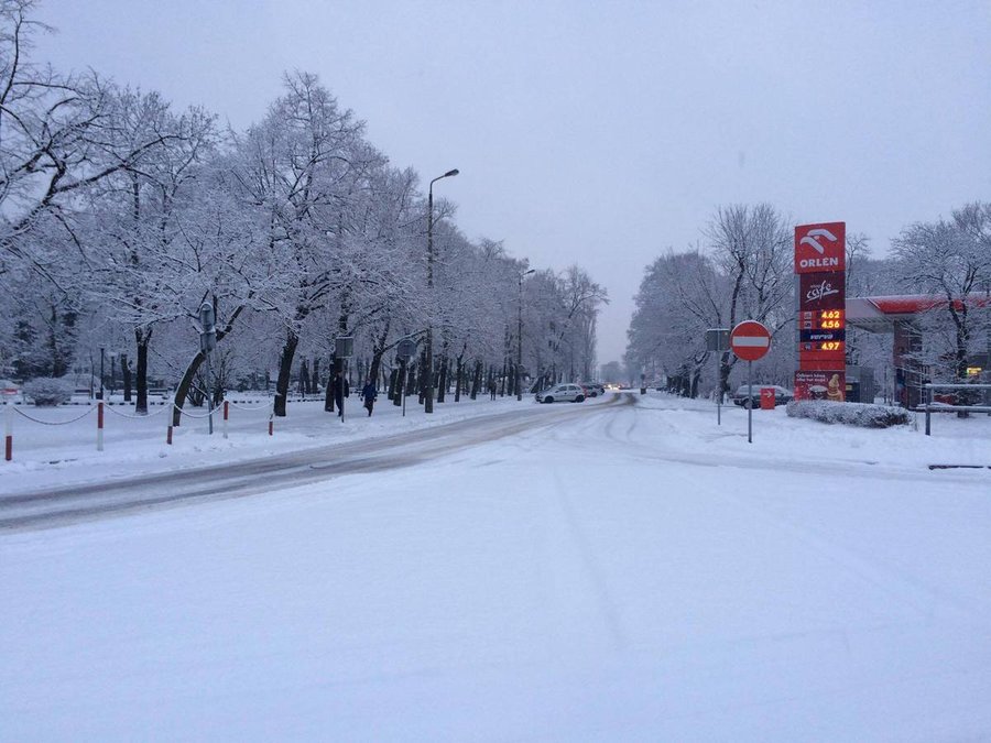 Drogi białe i śliskie