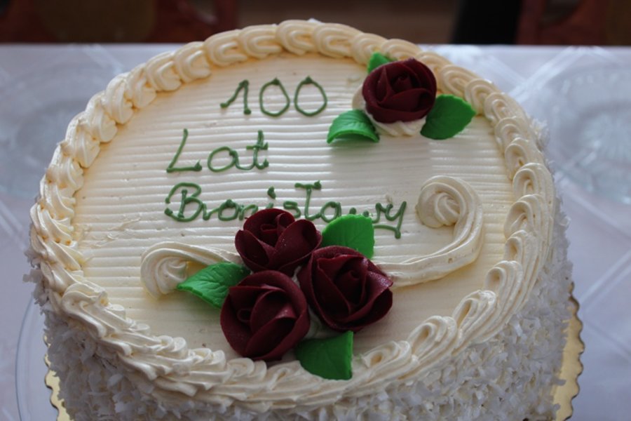 100 lat pani Bronisławy!