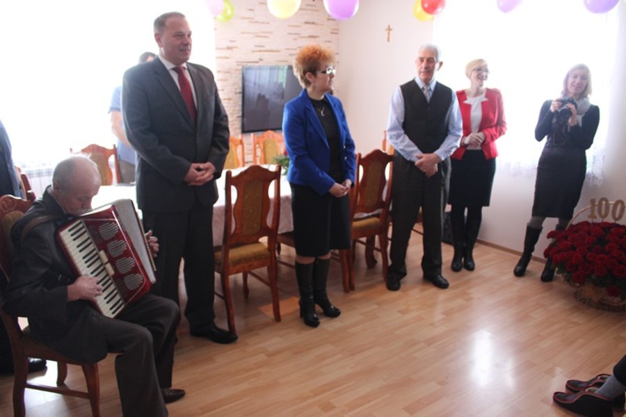 100 lat pani Bronisławy!