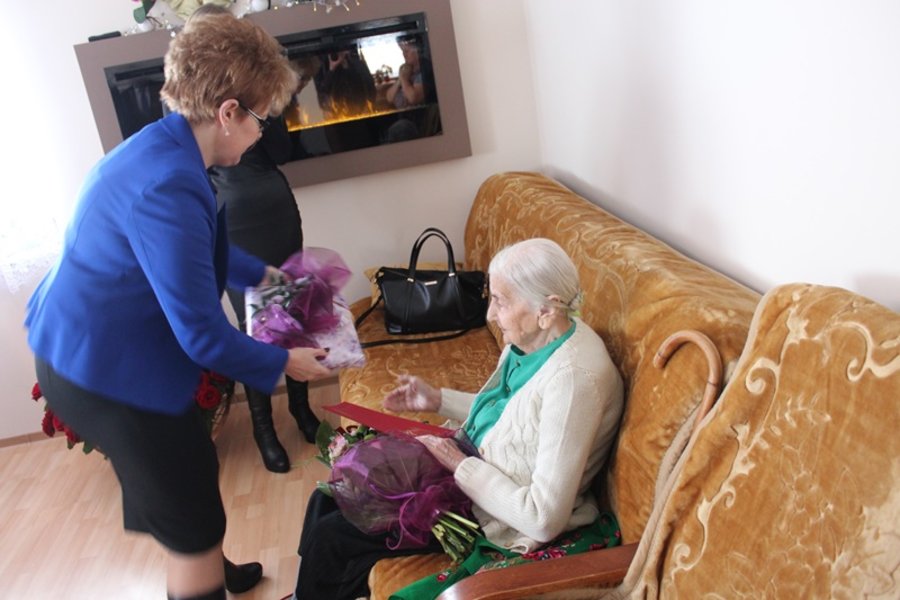 100 lat pani Bronisławy!