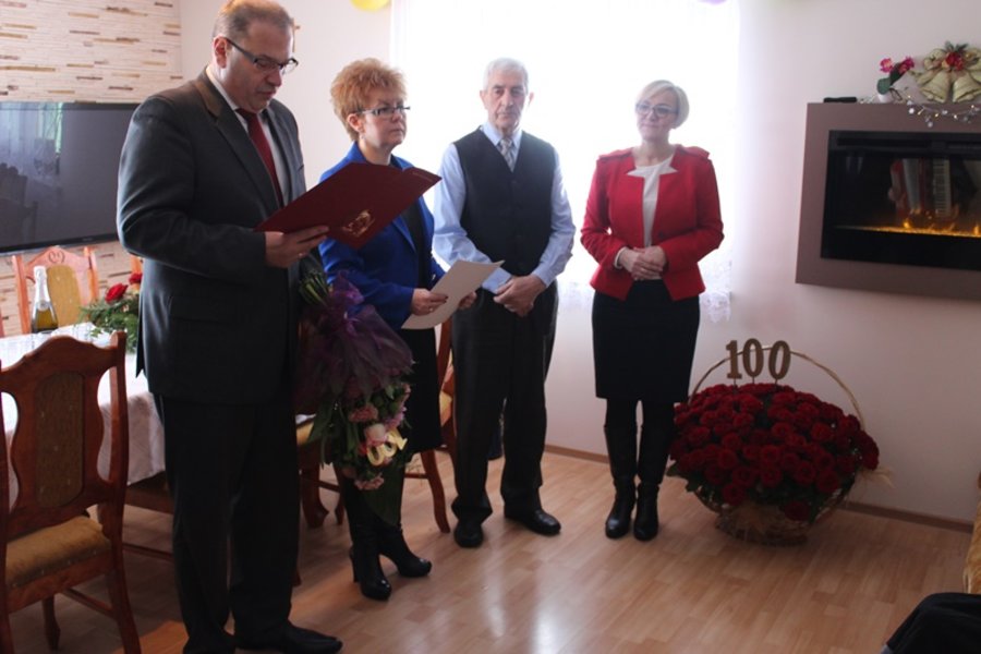 100 lat pani Bronisławy!