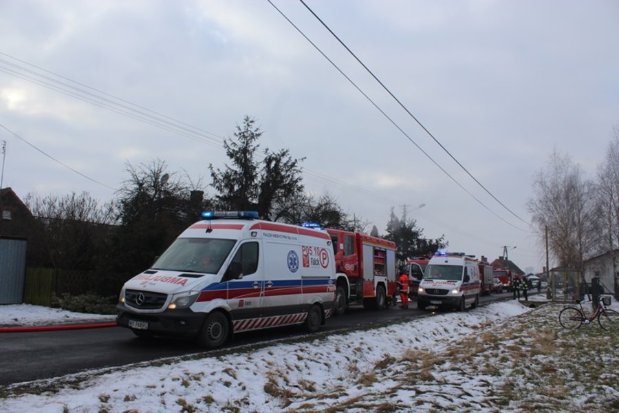 Pożar w Leonowie. Zginęła kobieta