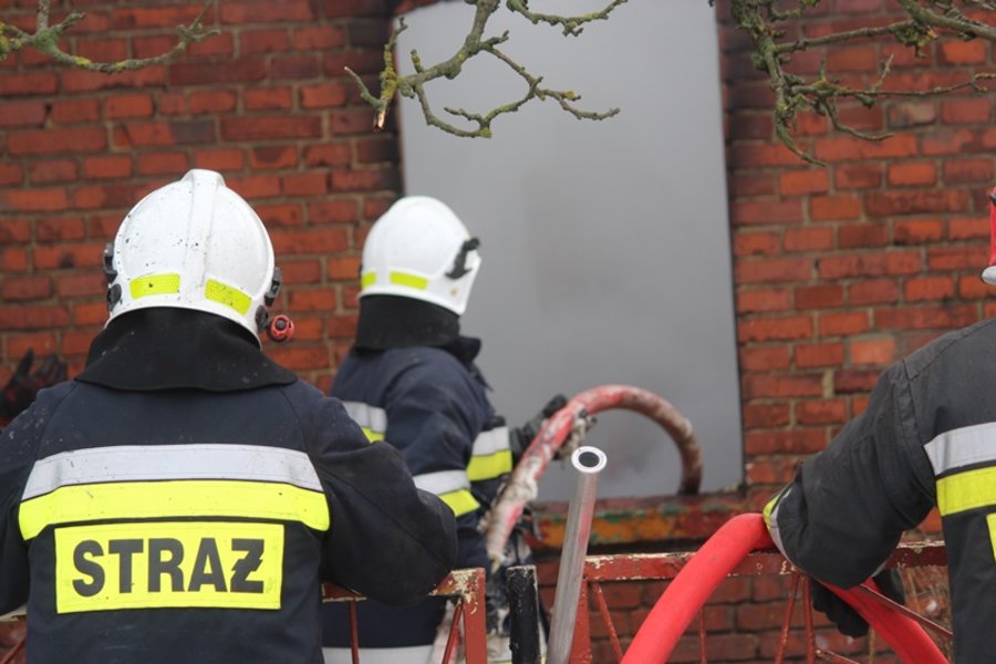 Pożar w Leonowie. Zginęła kobieta