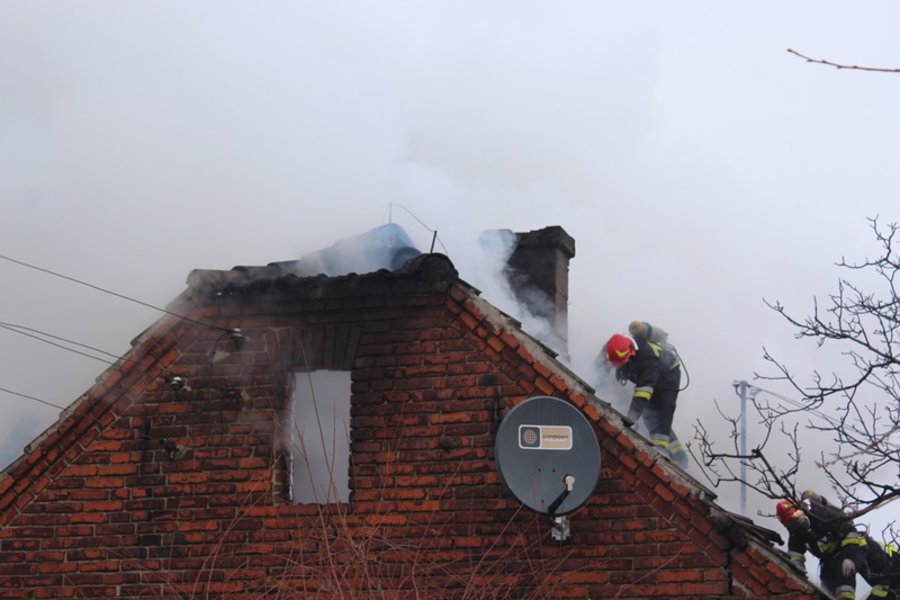 Pożar w Leonowie. Zginęła kobieta