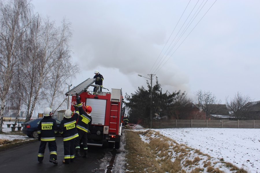 Pożar w Leonowie. Zginęła kobieta