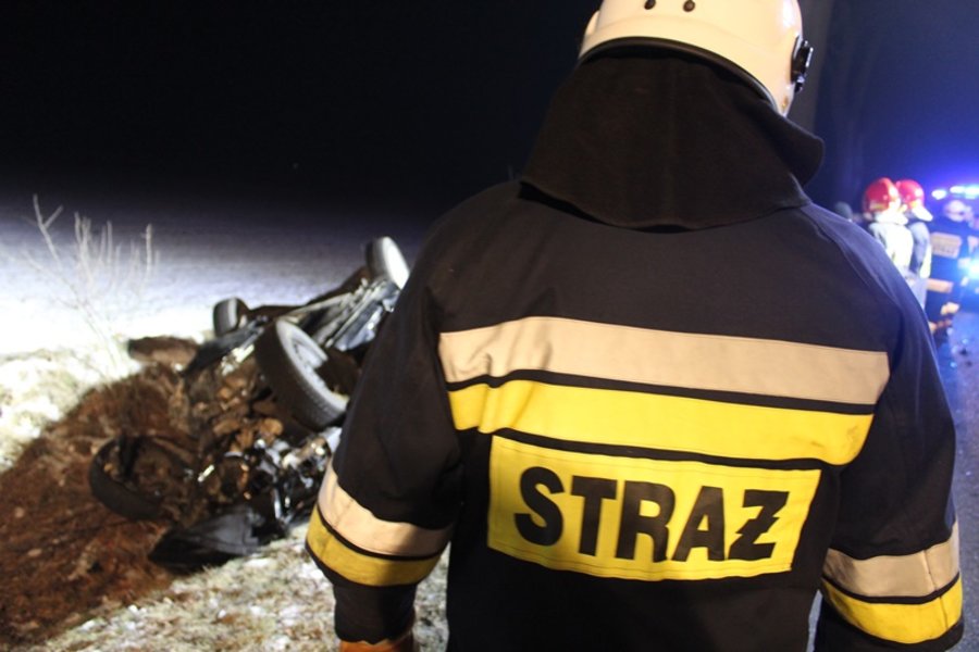 Wypadek w drodze ze studniówki