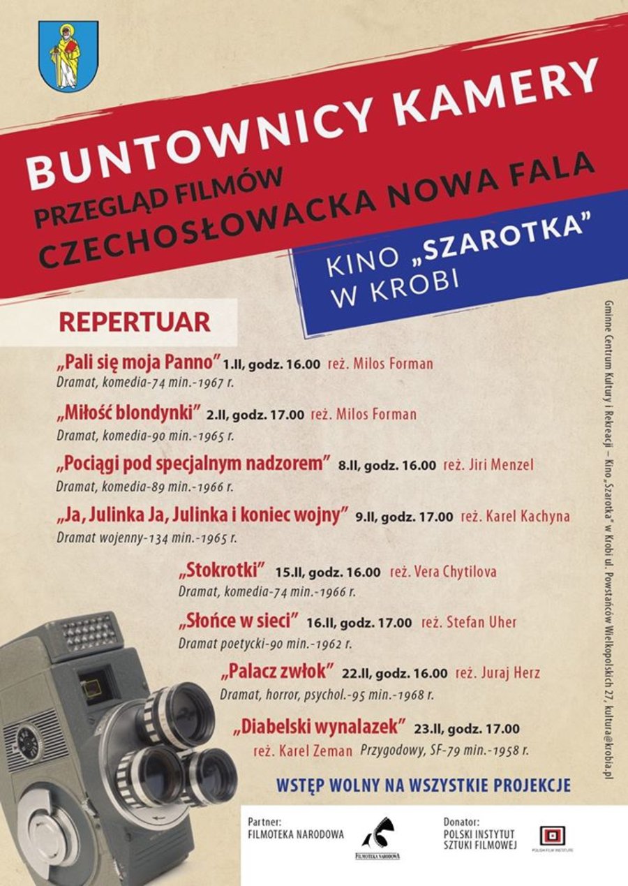 Czeski film w Szarotce
