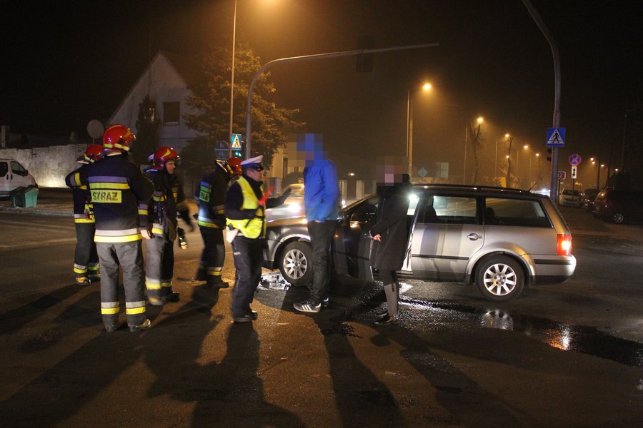 Zignorował czerwone światło