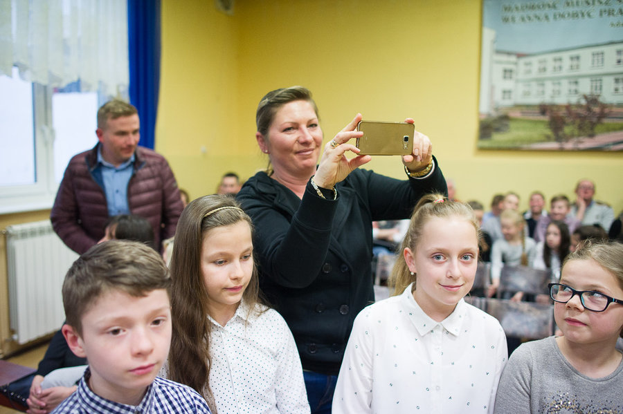 Sala pękała w szwach