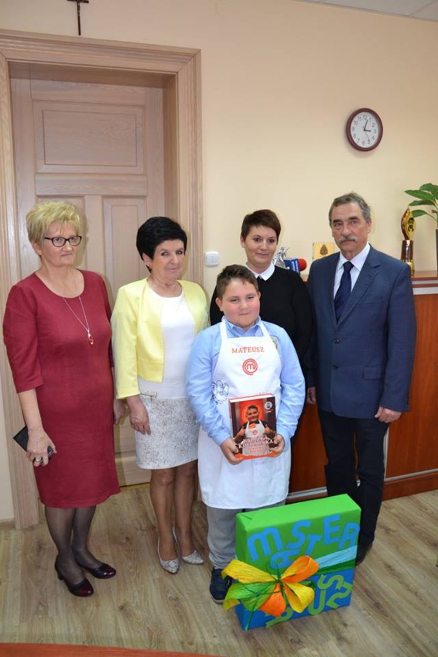 Młody kucharz odebrał nagrodę