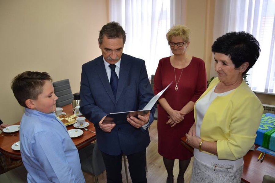 Młody kucharz odebrał nagrodę