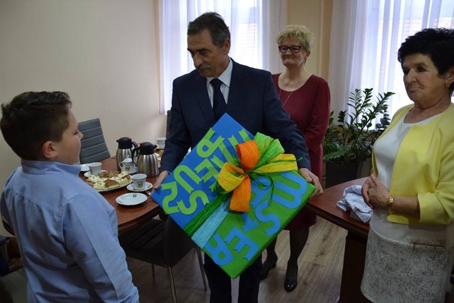 Młody kucharz odebrał nagrodę
