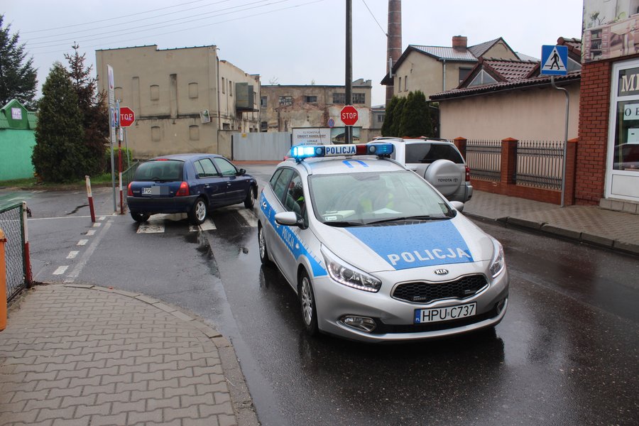 Potrącona przy targowisku