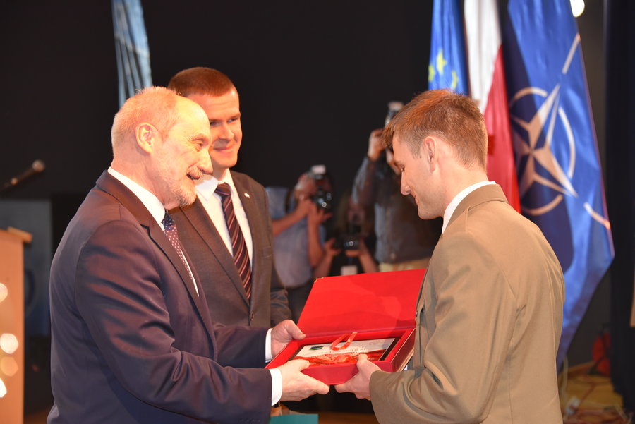 Żołnierz z sercem do walki