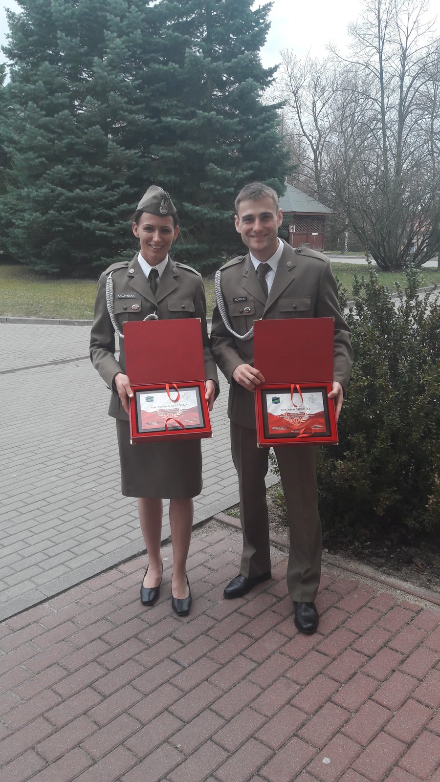 Żołnierz z sercem do walki