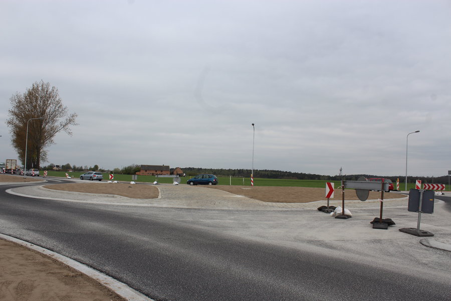 Rondo gotowe, ale...