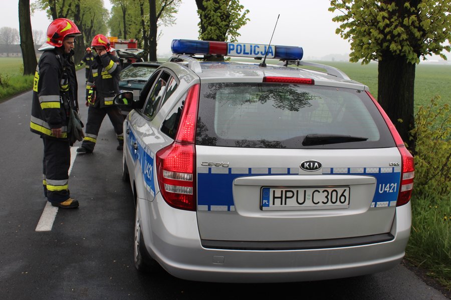 Dwie kolizje w jednym miejscu