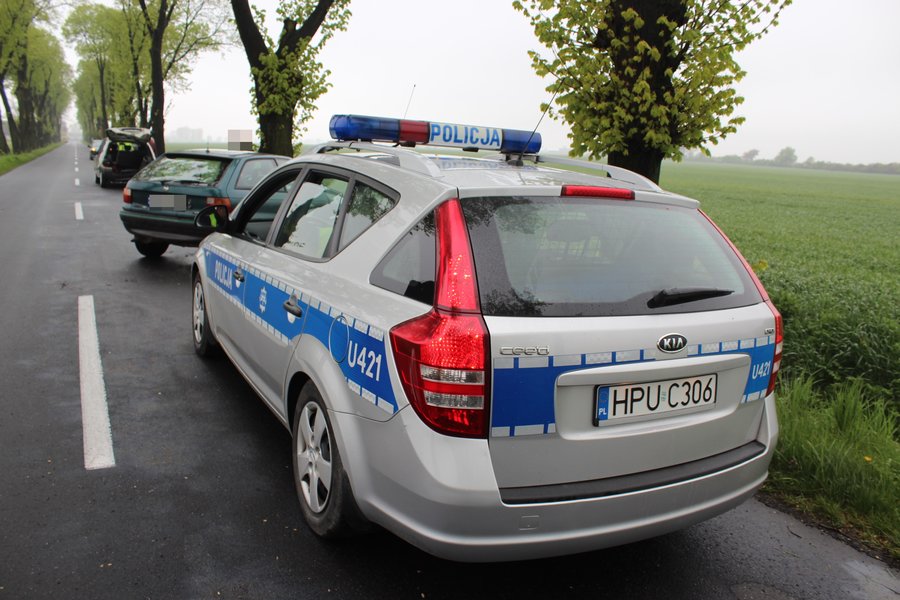 Dwie kolizje w jednym miejscu