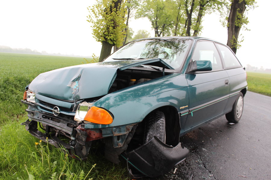 Dwie kolizje w jednym miejscu