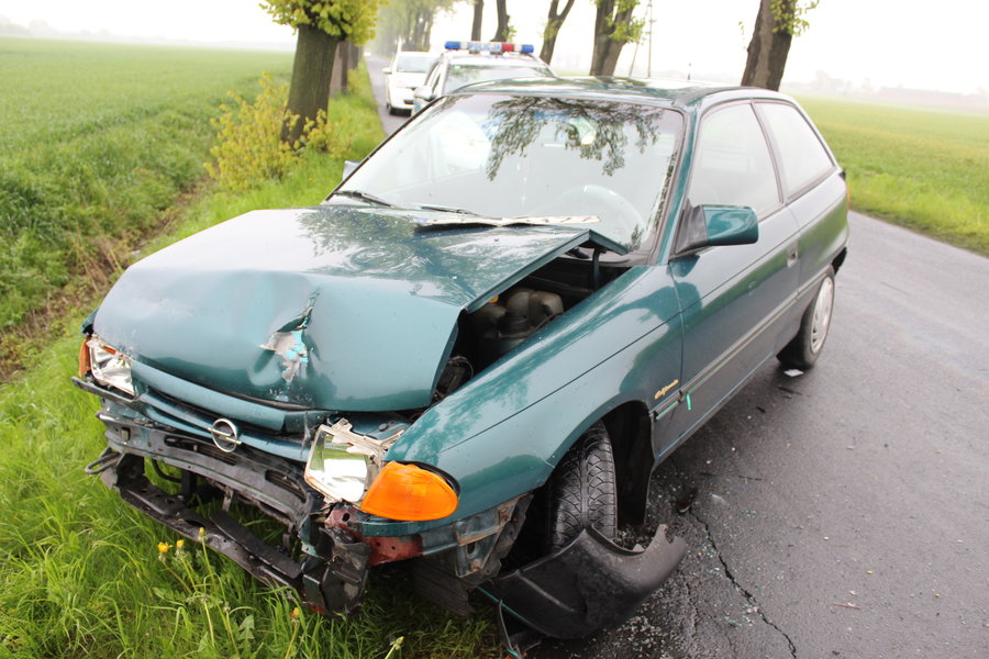 Dwie kolizje w jednym miejscu