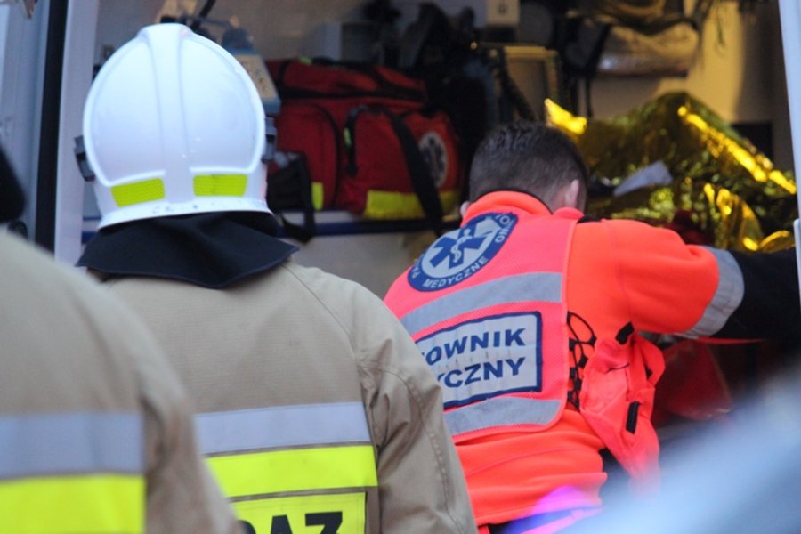 Groźny wypadek w Poniecu