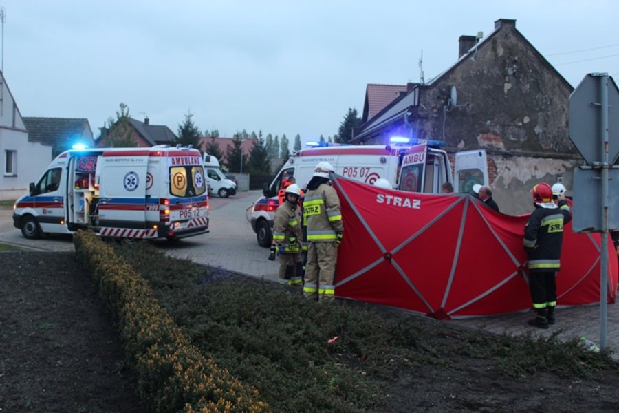 Groźny wypadek w Poniecu