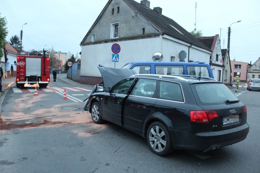 Groźny wypadek w Poniecu