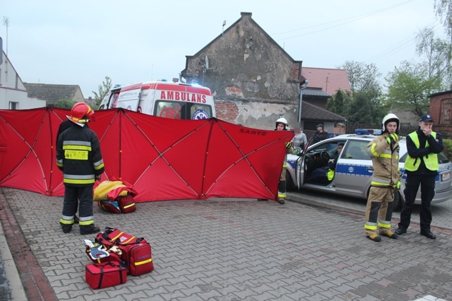 Groźny wypadek w Poniecu