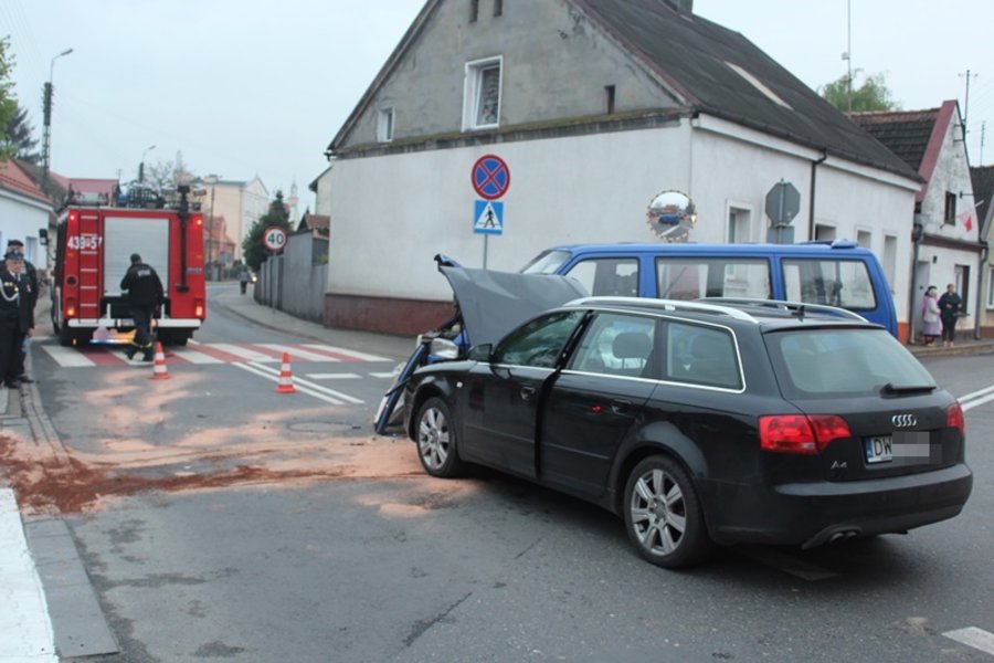 Groźny wypadek w Poniecu