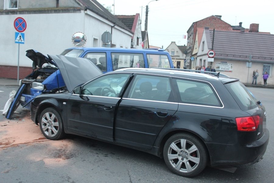 Groźny wypadek w Poniecu